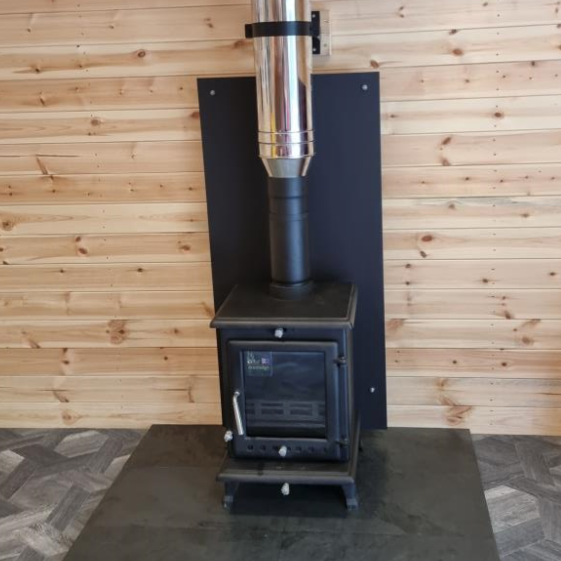 Ekol Crystal 5 Wood Stove Installation