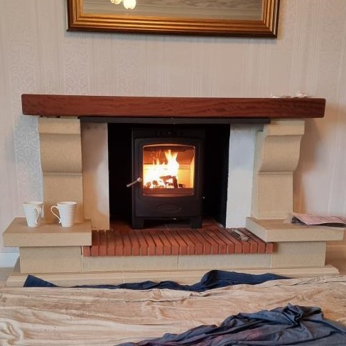 Arada Hamlet Solution 5 Wood Stove Installation