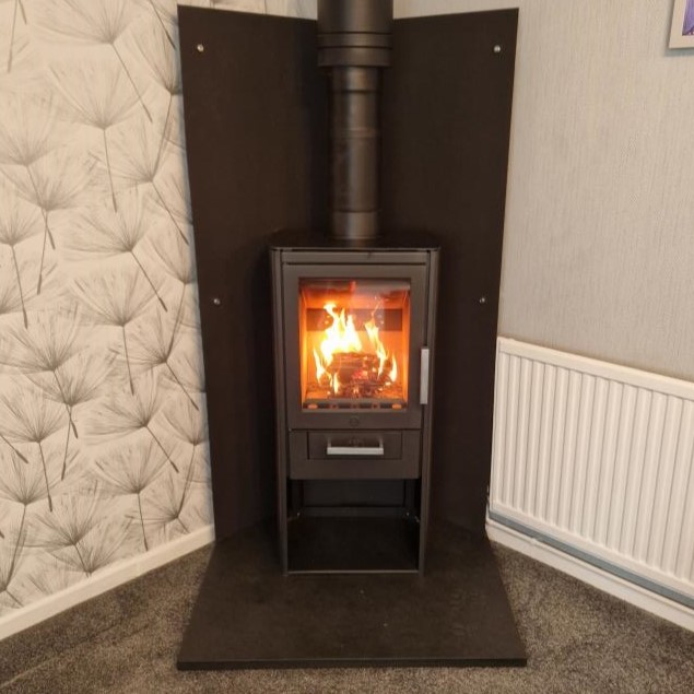 Varde Samso Multifuel Stove Installation