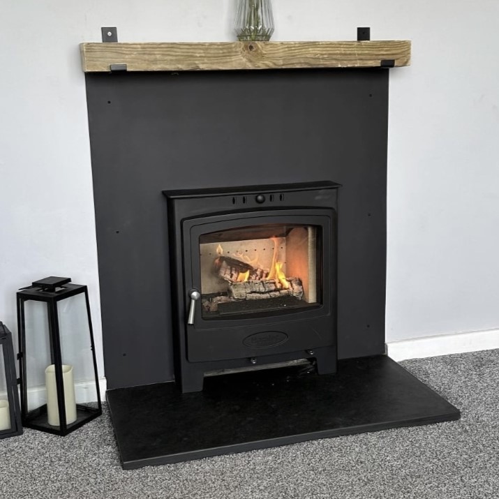 Arada Hamlet Solution 5 Inset Wood Stove Installation